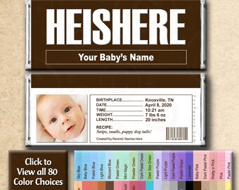 hershey baby announcements