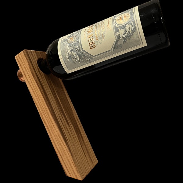 Porte-bouteille de vin flottant