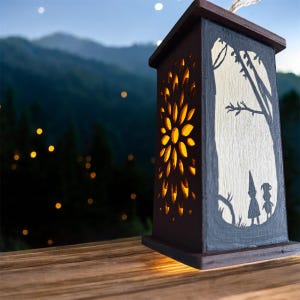 Over The Garden Wall home decor/ OTGW lantern ornament/ Christmas tree decor/ OTGW Wirt and Greg/Secret Santa gift/ OTGW Christmas gift idea