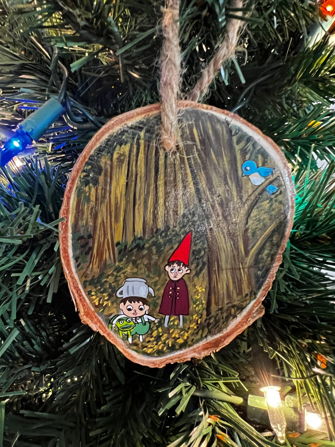 Over the Garden Wall Ornament/ OTGW Inspired Wirt and Greg/ Etsy