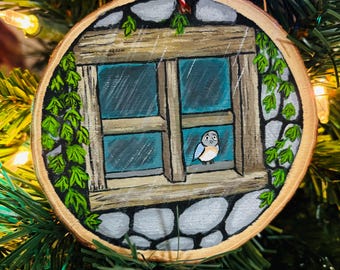 Adorno de Beatrice de Over The Garden Wall/adorno navideño/decoración de árbol de Navidad/decoración de pared/arte de fan de OTGW/bosque mágico/regalo de amigo secreto