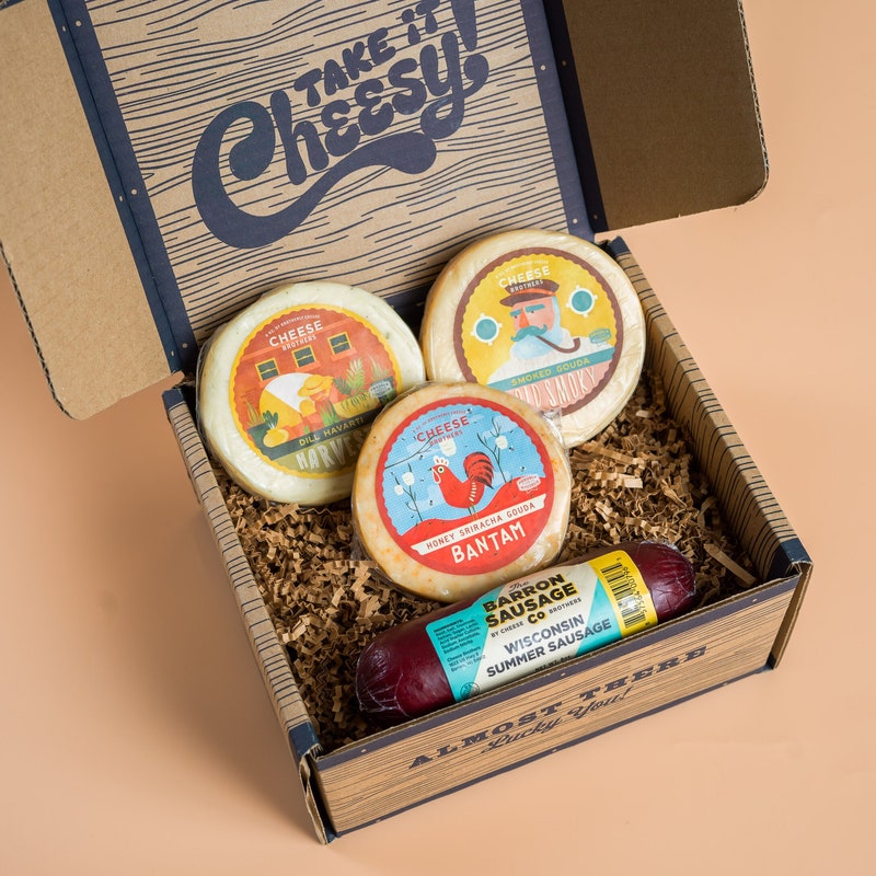 Vintage Cheese Box - Etsy