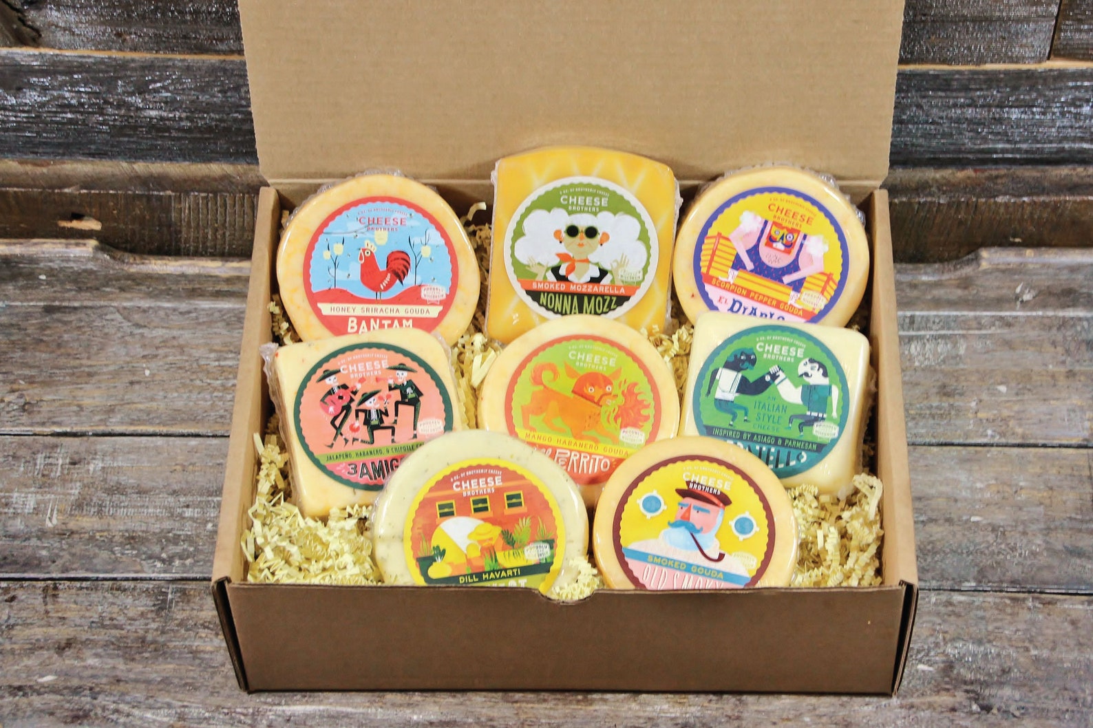Deluxe Wisconsin Cheese Gift Pack Etsy