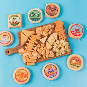 Cheese Brothers Brotherhood Gift Pack Made in Wisconsin Includes Assorted Goudas, Mozzarella, Dill Havarti, Fratello image 3