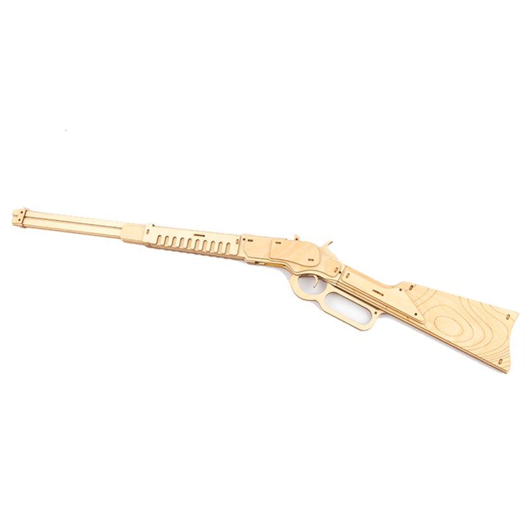 DIY Wooden Lever-action Rifle Kit Safe & Educational Birthday Gift ...