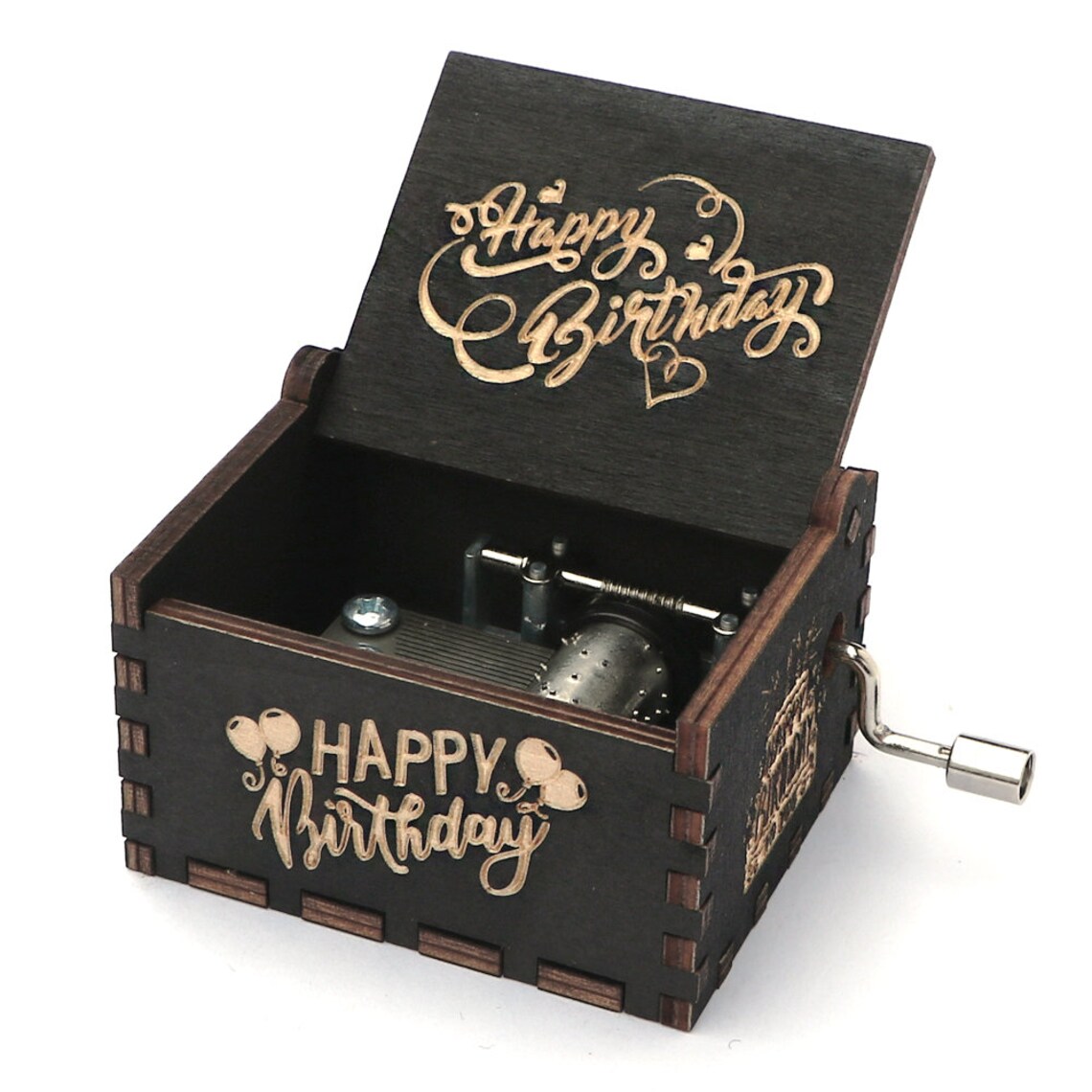 Happy Birthday Music Box Gift Handmade Birthday Gift Etsy