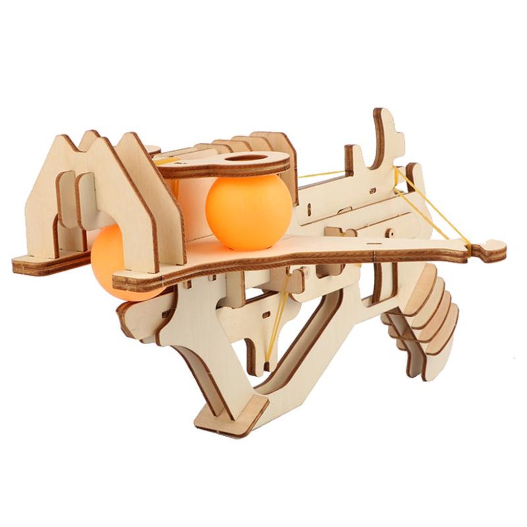 Ping Poll Gun DIY Wooden Ping Pong Gun Kit - Fun & Engaging Toy - Etsy