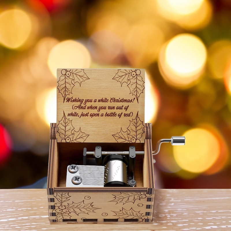 Christmas Music Boxes Etsy