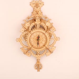 DIY Wooden Gear Clock Kit | Customizable Wall Decor | Unique Gift