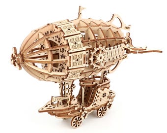 DIY Steampunk Airship Kit - Unique Gift Idea