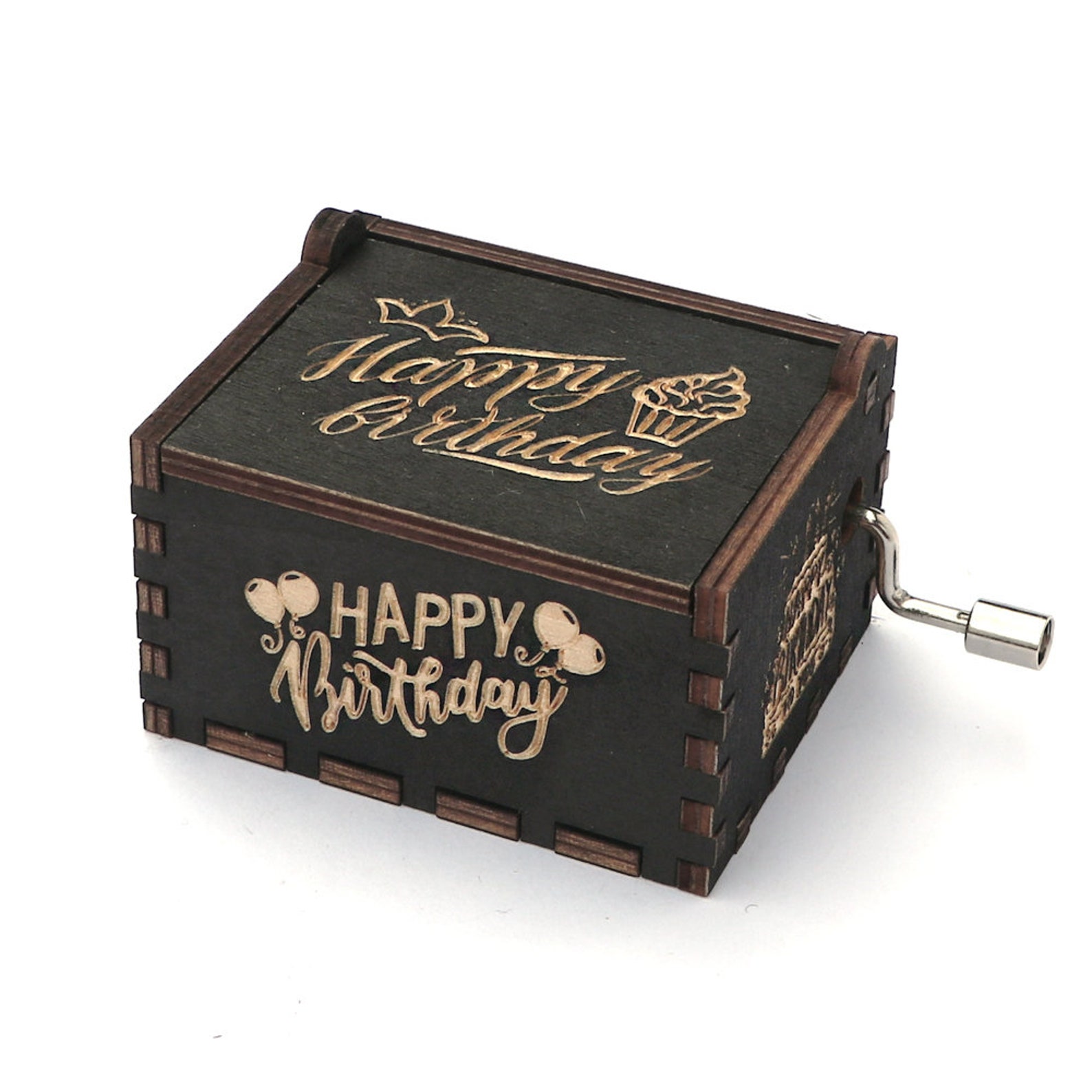 Happy Birthday Music Box Gift Handmade Birthday Gift Etsy