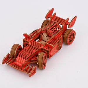 DIY Wooden F1 Race Car Kit -  Fast & Fun!