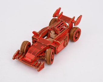 DIY Wooden F1 Race Car Kit -  Fast & Fun!
