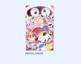 Acuarelas de nosewithglasses (3,5 x 5 pulgadas~)