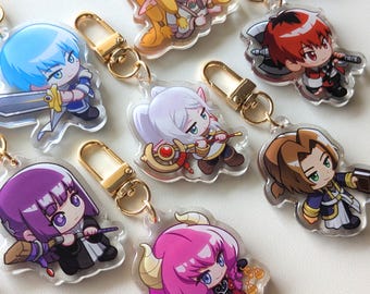 Frieren Keychains (9 Main Characters)