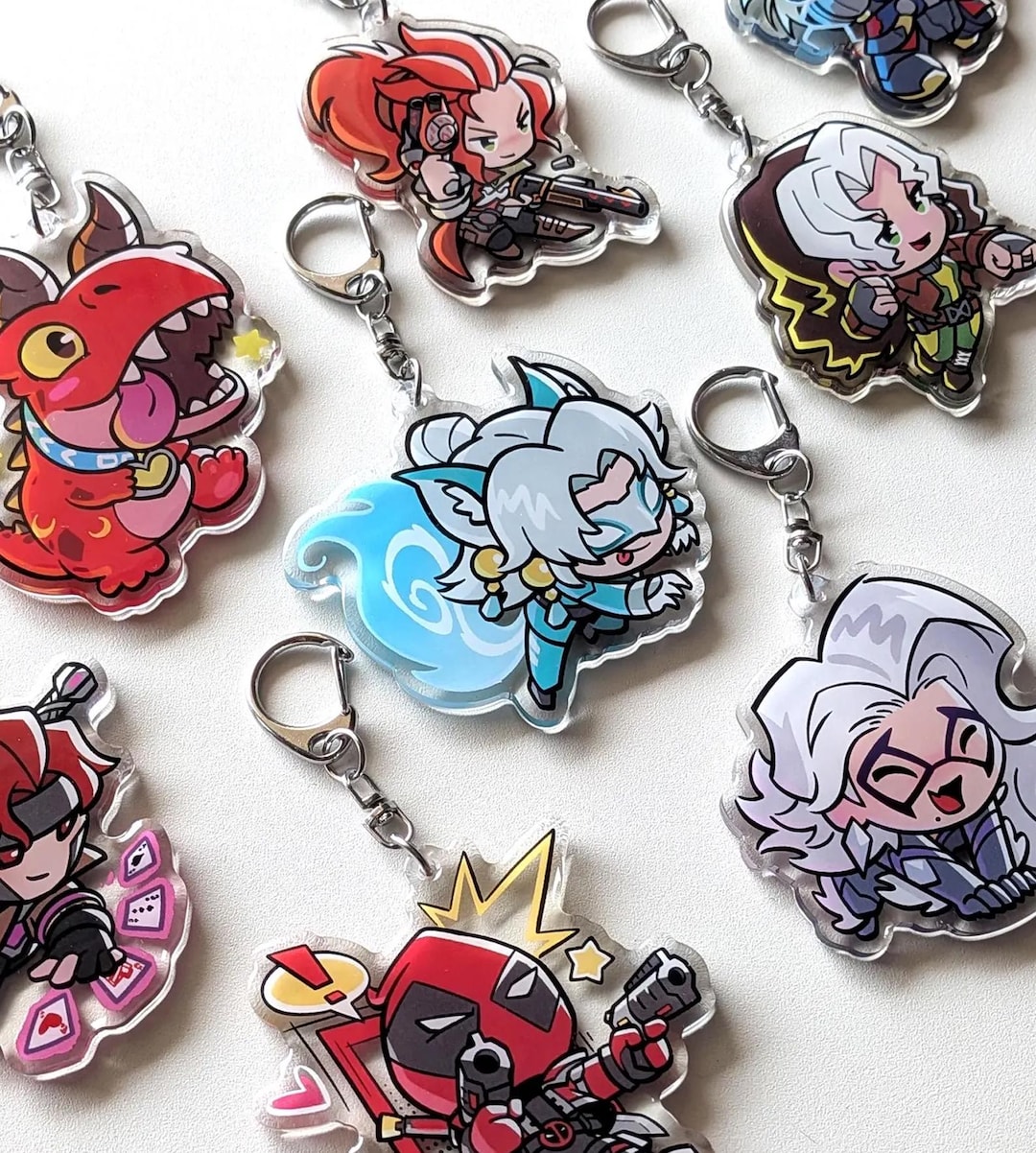Cyclops Keychain Rivals Rivals Keychains (w/ Thick, Smooth Finish) by Nosewithglasses - Etsy