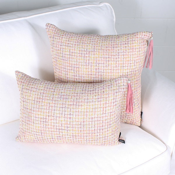 Tweed Pillow Etsy