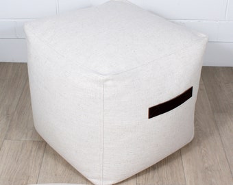 Square ANJOU Ottoman - 7 colors available