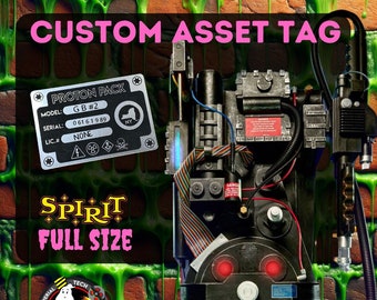 Asset Serial Tag Custom - Full Size Spirit Pack