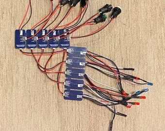 Benutzerdefinierte LED Light Kit Kostüm Cosplay, Projekte oder Requisiten Beleuchtung 9v