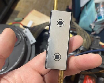 Haslab Proton pack - Ion Arm Cap overlay bushed metal finish
