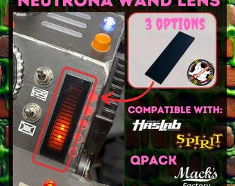 Soczewka Neutrona wand Bar Lens - Haslab / Spirit / Macks / Qpack - Ghostbusters (2 sztuki / 1 jasna i 1 ciemna)