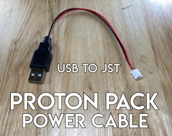 Proton Power Cabel 2.0 - USB to JSTXH for Battery Banks - JST Extension - Usb Inline Breakout