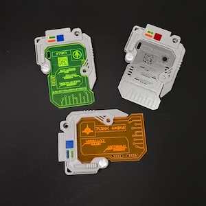 Nouveau porte-cartes d'identité - Star Wars Galaxy's Edge Batuu cosplay original **** support uniquement****