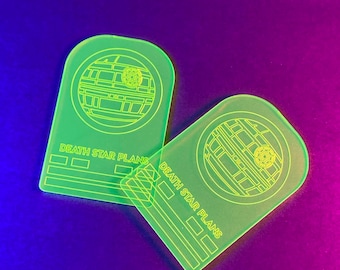 Death Star Plans Convention Role Playing Prop Comicon