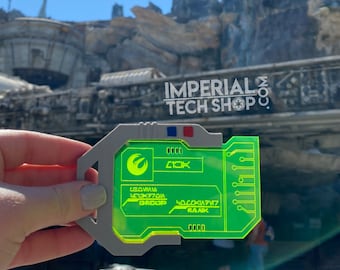 Star Wars Galaxy&#39;s edge ID Card Batuu Cosplay Original - Star Wars Cosplay