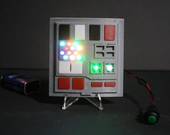 Imperial Wrist Compad Light-Up Cosplay Communication Pad | TIE Pilot, Imperial Gunner, Bridge Crew Costume Accessory
