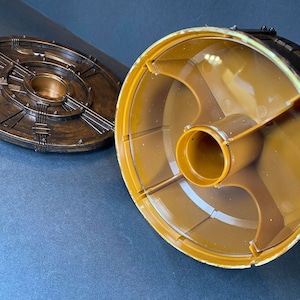 Cyclotron Cake acrylic lens - Ghostbusters Plasma Series Spengler’s Proton Pack (Haslab / Qpack / Taco belli)