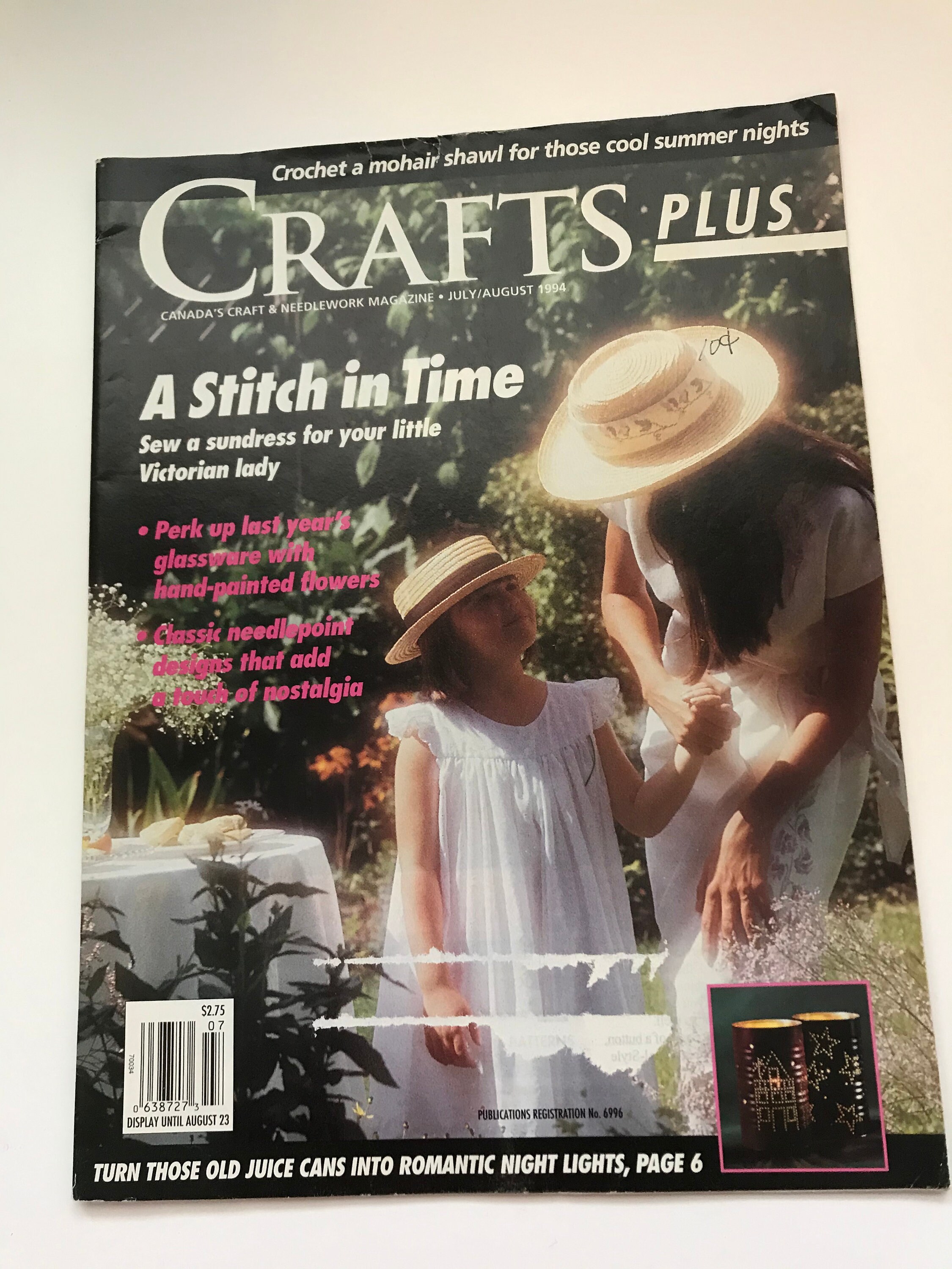 Collection of 9 Craft Magazines Craft Plus 1990's and Etsy