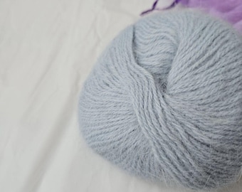 Angora Yarn, Rabbit yarn, fluffy yarn, 250 g