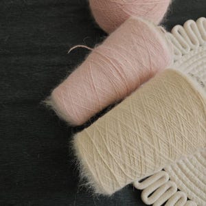 Angora yarn, Rabbit angora yarn, Italy angora, Fluffy yarn