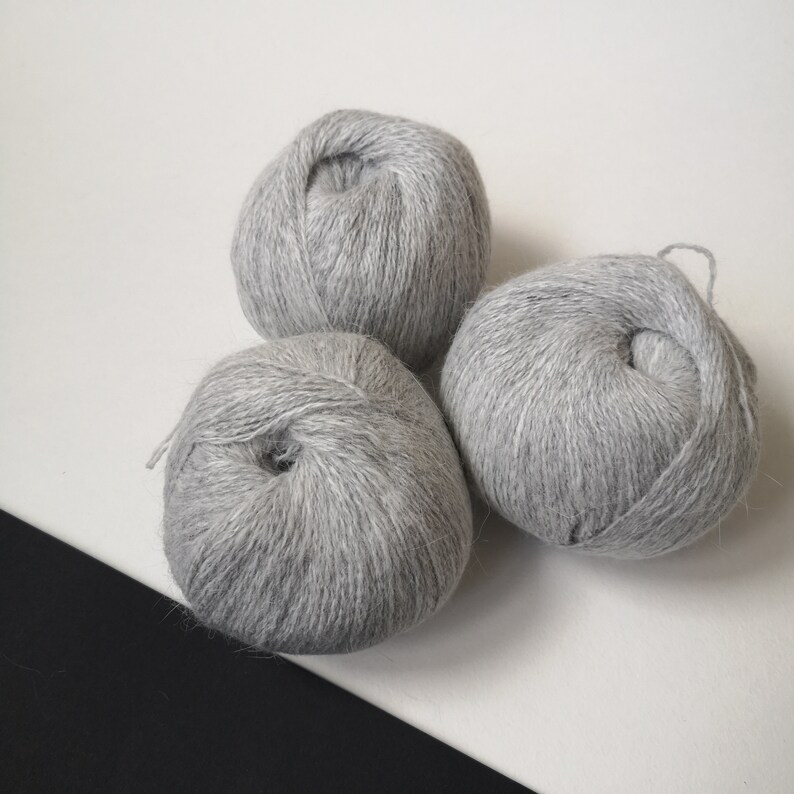 Angora Yarn Hand Knitting Yarn Angora on Skein 50 G Etsy