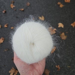 Filato Angora Italia Filato Angora per lavorare a maglia Fluffy Cozy Soft Warn gomitolo di filato 25 g