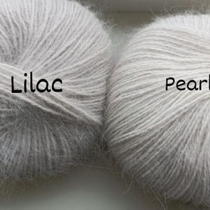 Angora Wolle Französische Angora Wolle zum Stricken Flauschig Cozy Soft Warn Garn Strang 25 g