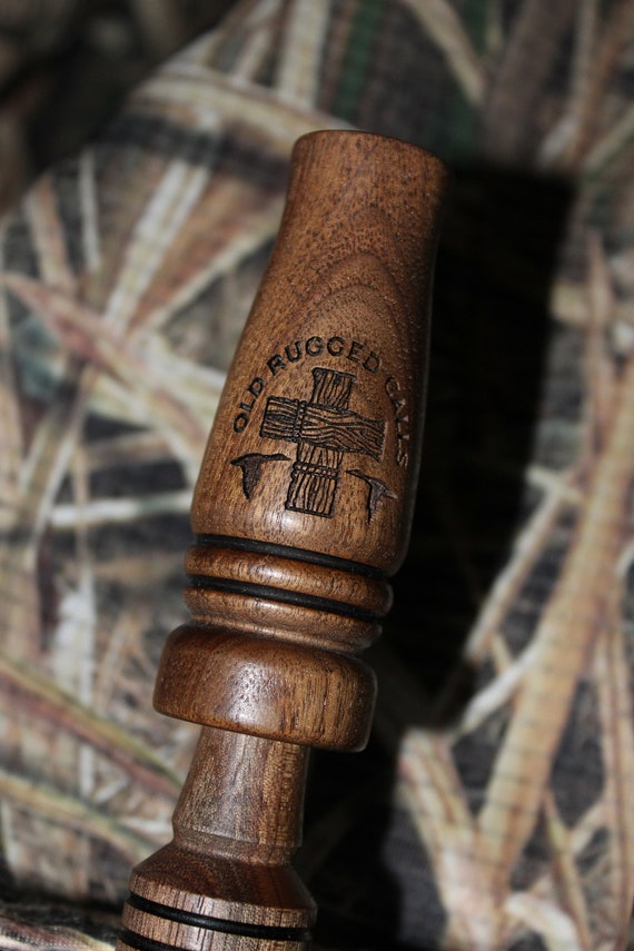 Collectibles Memorabilia Custom Duck Call engraved walnut Art