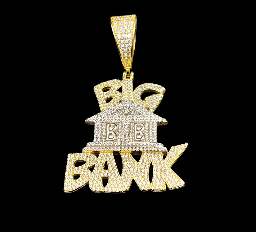 ICED BB GOLD Charm - Etsy
