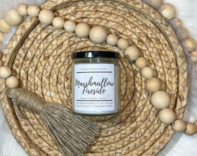 Marshmallow Fireside Candle
