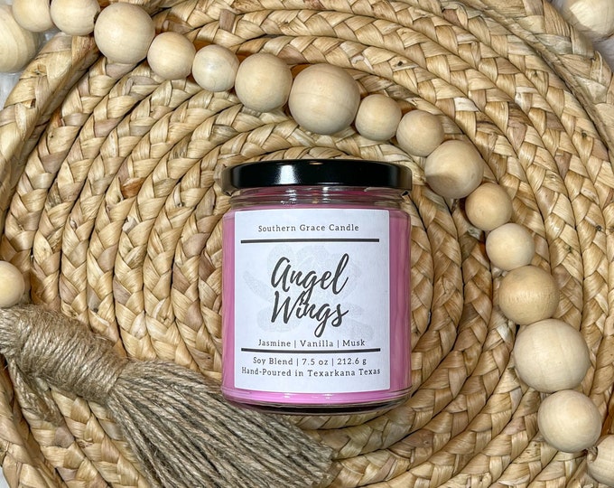 Angel Wings Candle