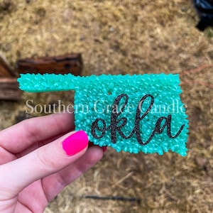 Okla Freshie | Oklahoma Car Scent | Oklahoma Car Freshy | Oklahoma Freshy | Oklahoma Car Candle | Freshy | Freshie | Okla Freshie | Okla