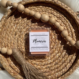 Plumeria Soy Blend Wax Melts | Plumeria Wax Melts | Plumeria Wax Melt | Floral Wax Melts | Spring Wax Melts