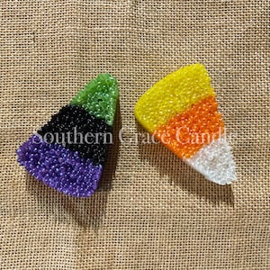 Candy Corn Car Freshie | Candy Corn Car Freshy | Halloween Car Freshie | Halloween Car Freshy | Fall Car Freshies | Fall Car Freshy |