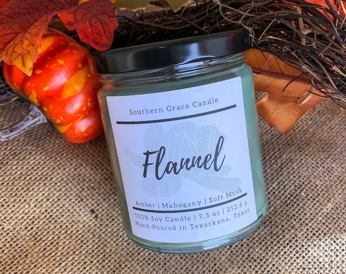 Flannel Soy Candle