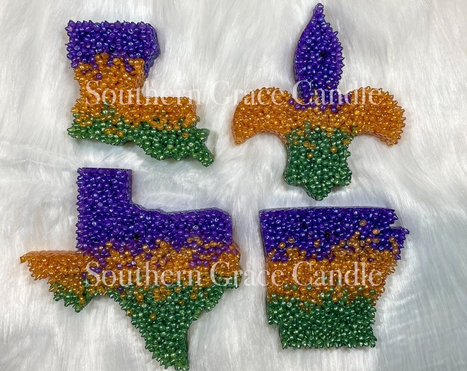 Mardi Gras Ombré Car Freshies