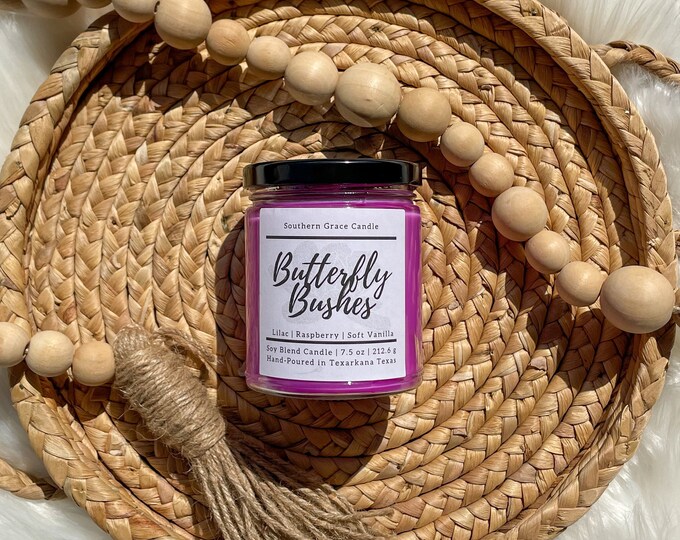 Butterfly Bushes Candle
