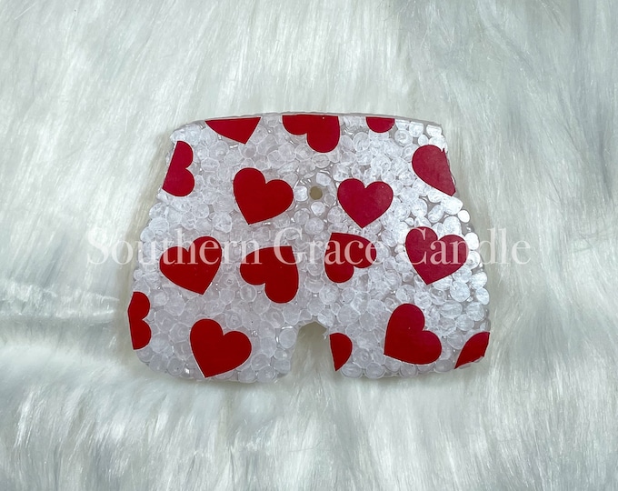 Valentine's Boxers Car Freshie