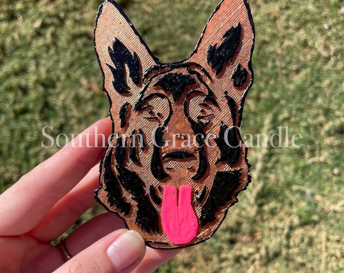German Shepard Car Freshie